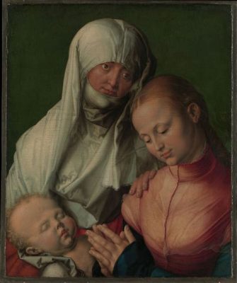  'The Virgin and Child with St. Anne' 의 고급스러운 조화와 섬세한 표현주의!